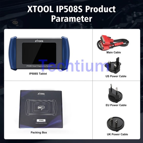 XTOOL IP508S  Car Diagnostic Tools InPlus Series